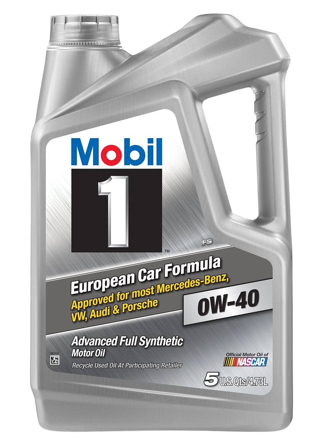 120760 – MOBIL Oil, SAE 0W-40 Full Synthetic Motor Oil 5 Quart Jug Single